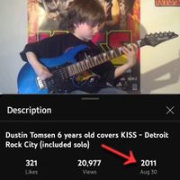 Dustin Tomsen covers KISS - &quot;Detroit Rock City&quot;